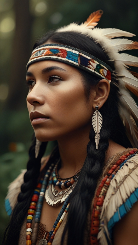 Ai genereret indianer